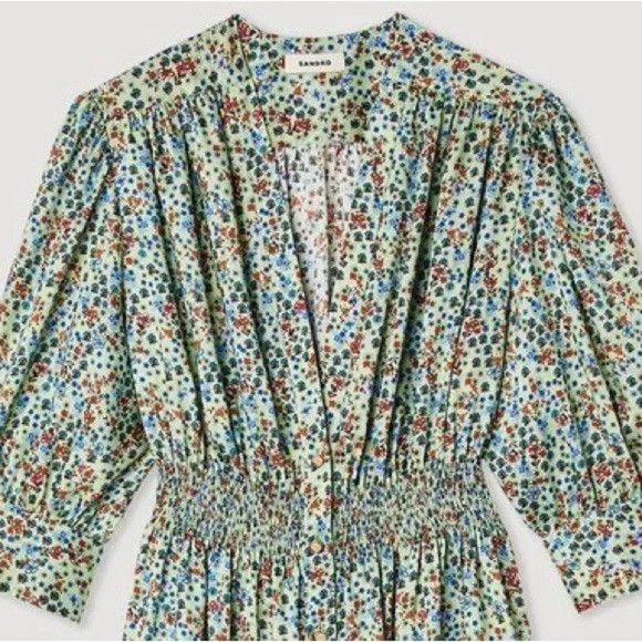 Sandro Provence Woven Floral Dress
100% Silk - Picture 6 of 13